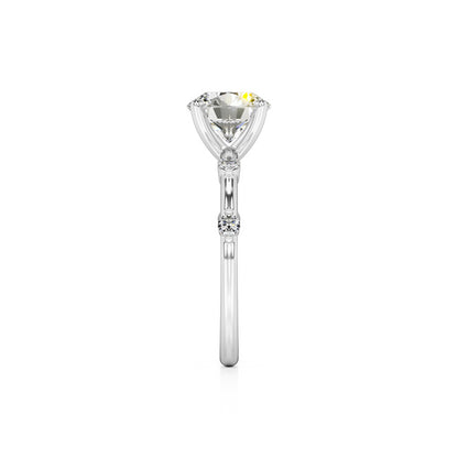 Eleanor Lab Grown Diamond Ring | White Gold | 4