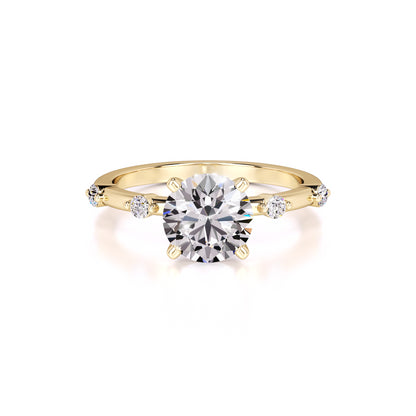 Eleanor Lab Grown Diamond Ring | Yellow Gold | 1