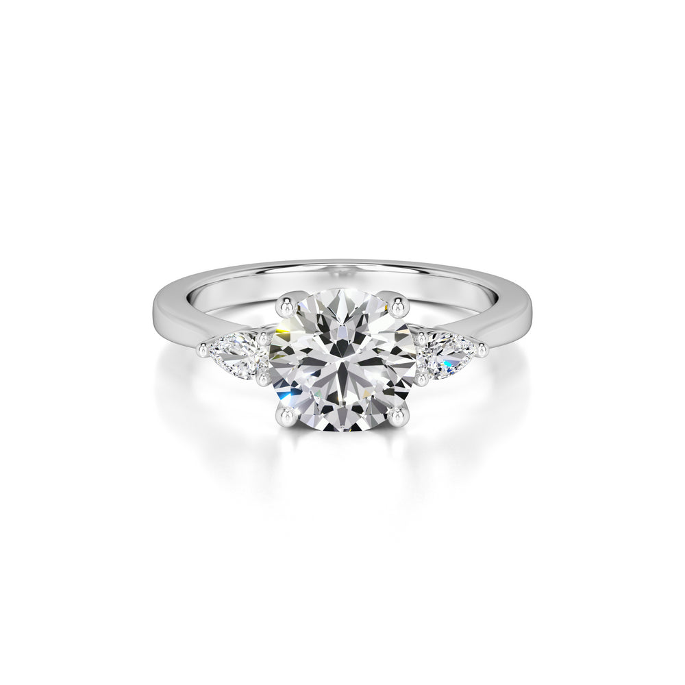 Chloe Lab Grown Diamond Ring | White Gold | 1