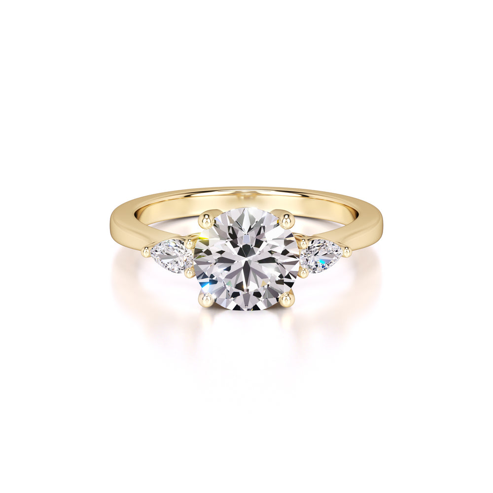 Chloe Lab Grown Diamond Ring | Yellow Gold | 1