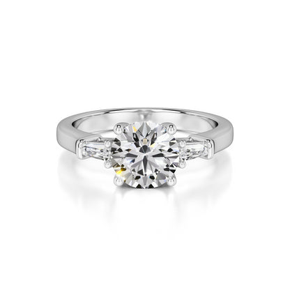 Elysia Lab Grown Diamond Ring | White Gold | 1
