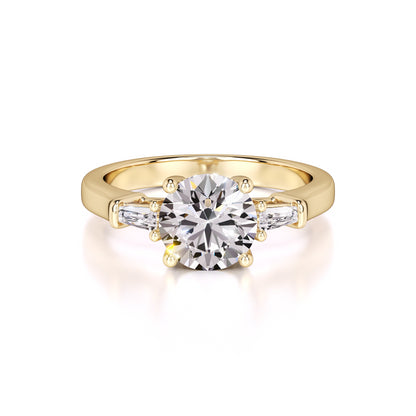 Elysia Lab Grown Diamond Ring | Yellow Gold | 1