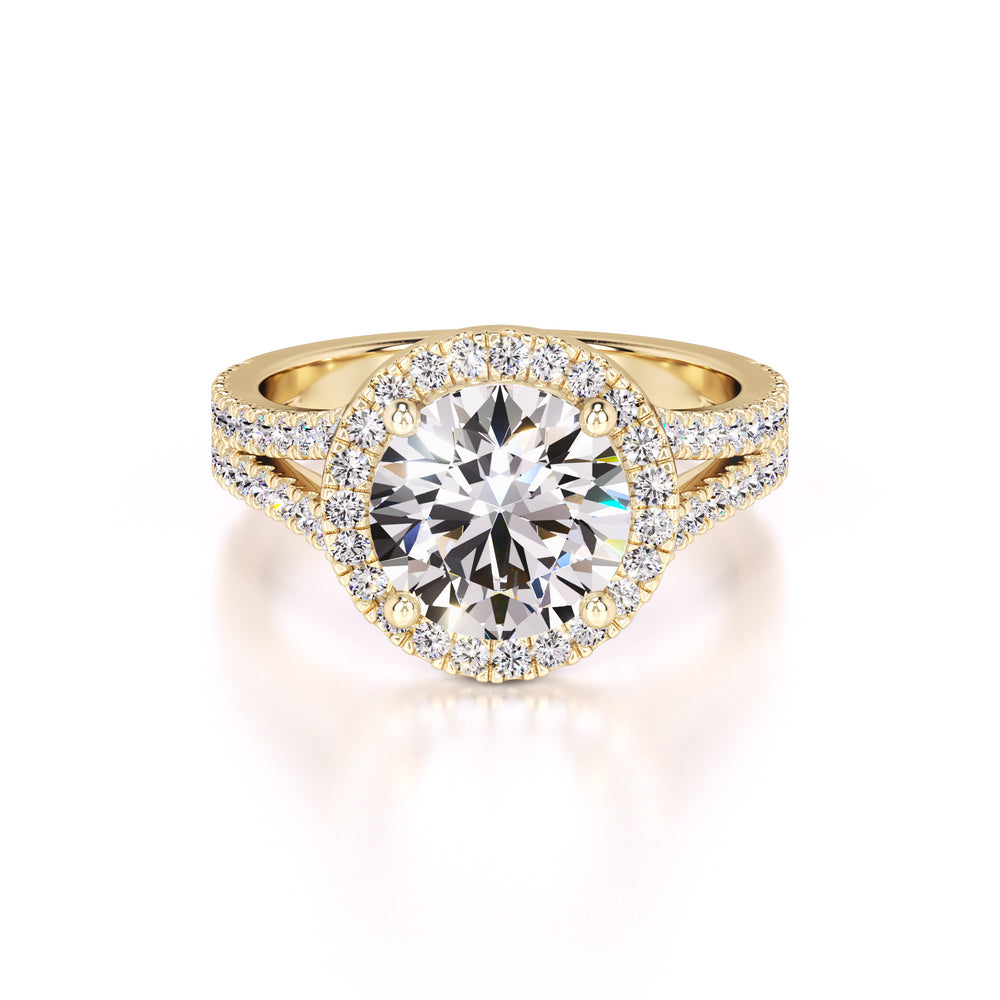 Isabella Lab Grown Diamond Ring | Yellow Gold | 1