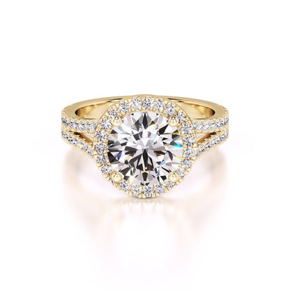 Isabella Lab Grown Diamond Ring | Yellow Gold | 1