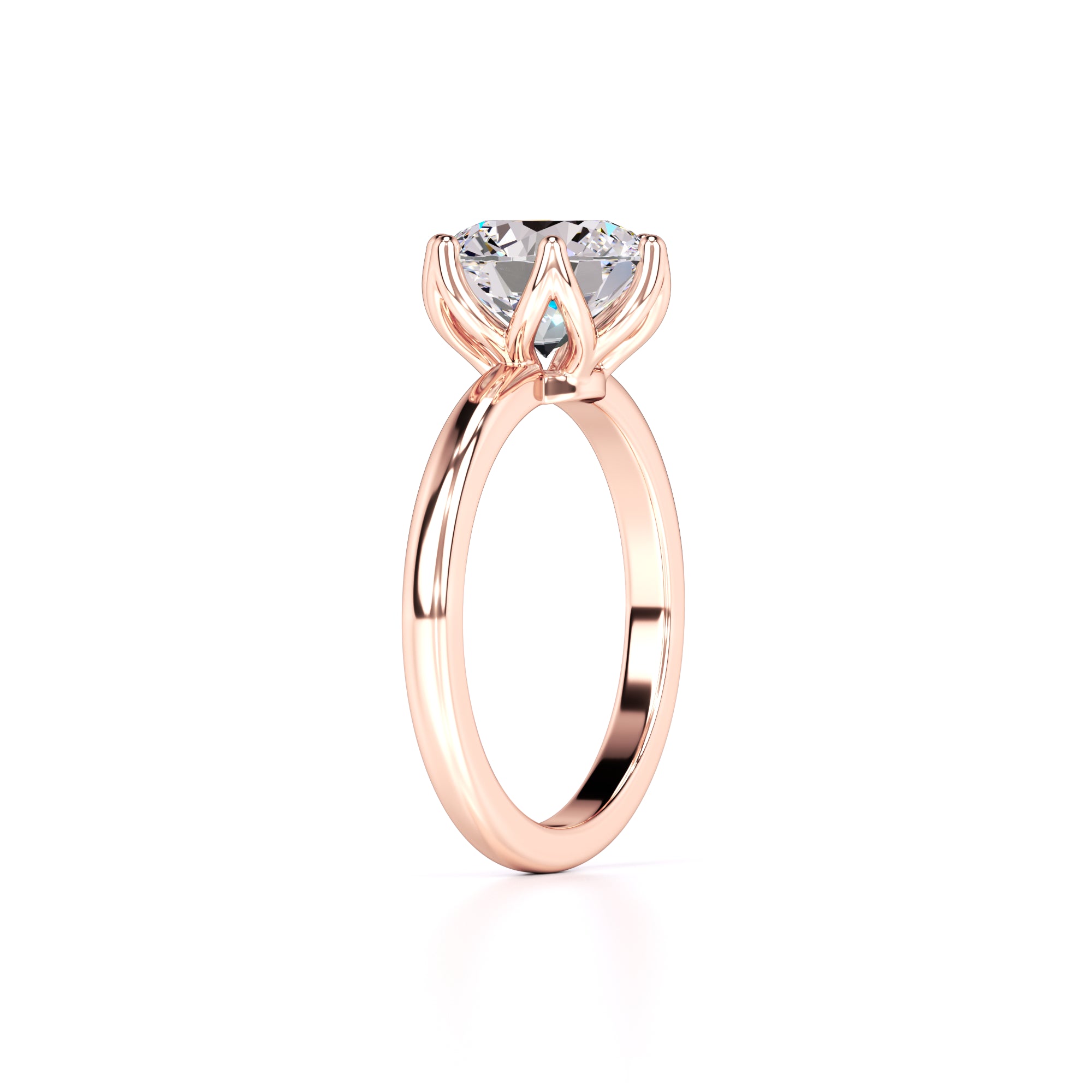 Kate Lab Grown Diamond Ring | Rose Gold | 3