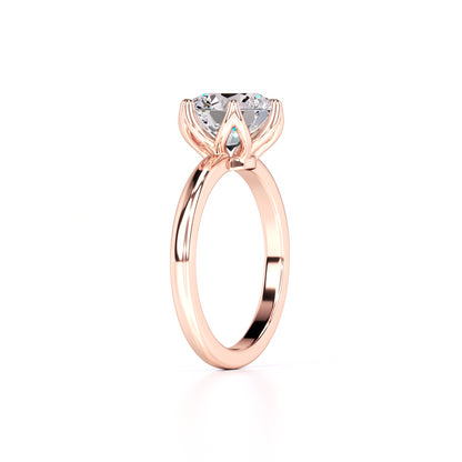 Kate Lab Grown Diamond Ring | Rose Gold | 3