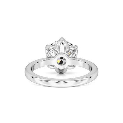 Kate Moissanite Ring | White Gold | 3