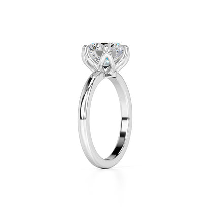 Kate Lab Grown Diamond Ring | White Gold | 3