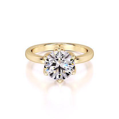 Kate Lab Grown Diamond Ring | Yellow Gold | 1