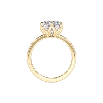 Kate Moissanite Ring | Yellow Gold | 4