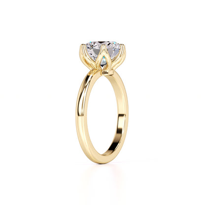 Kate Lab Grown Diamond Ring | Yellow Gold | 3