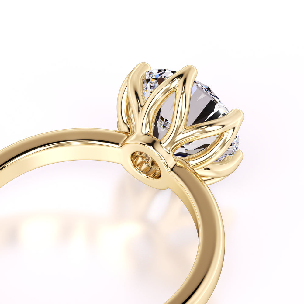Kate Lab Grown Diamond Ring | Yellow Gold | 2