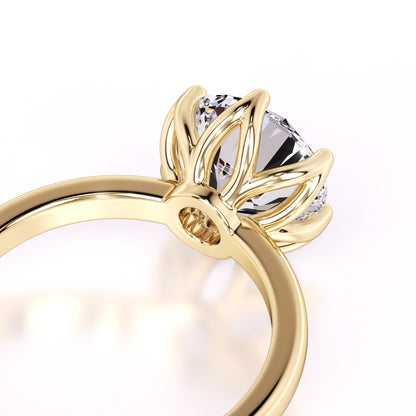 Kate Lab Grown Diamond Ring | Yellow Gold | 2