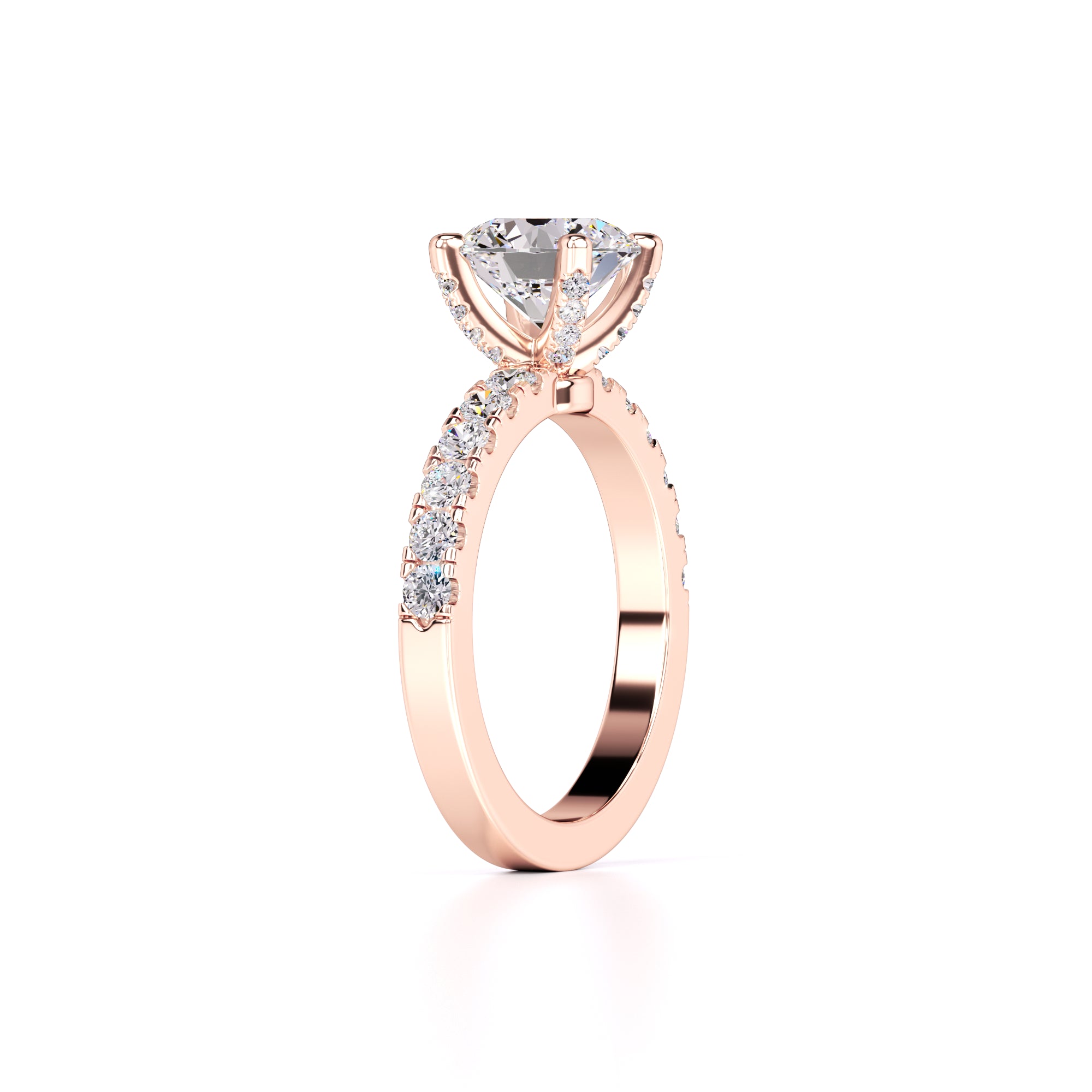 Layla Lab Grown Diamond Ring | Rose Gold | 3
