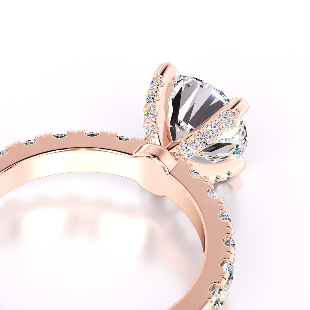 Layla Lab Grown Diamond Ring | Rose Gold | 2