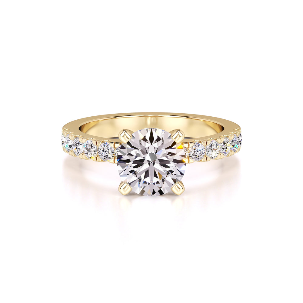 Layla Lab Grown Diamond Ring | Yellow Gold | 1