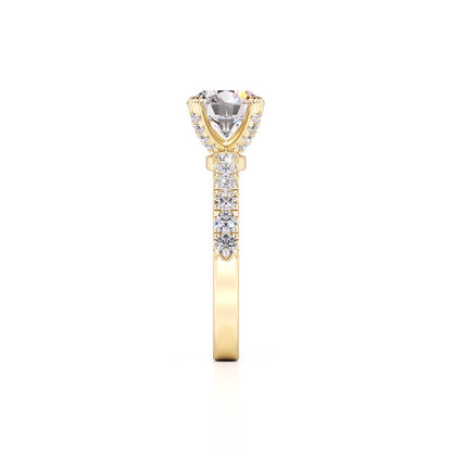 Layla Lab Grown Diamond Ring | Yellow Gold | 4