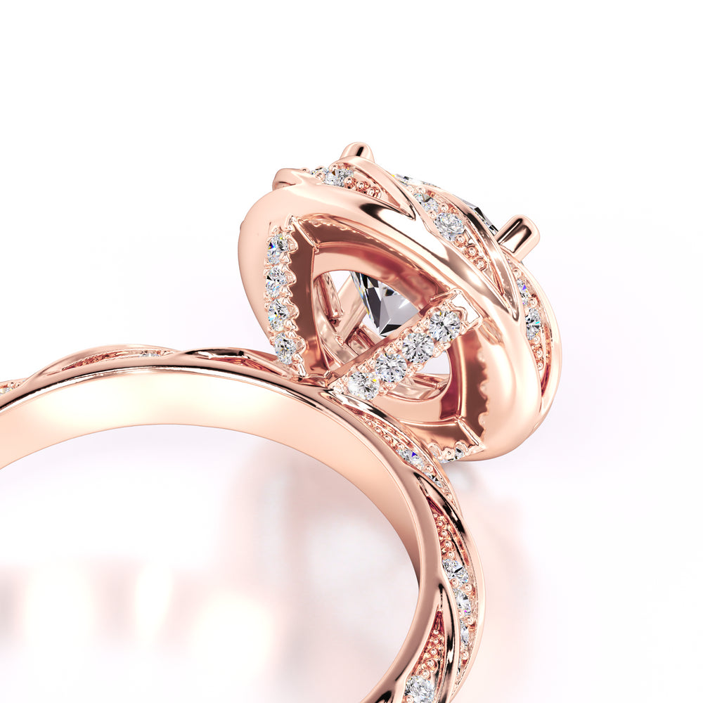 Lillian Lab Grown Diamond Ring | Rose Gold | 2