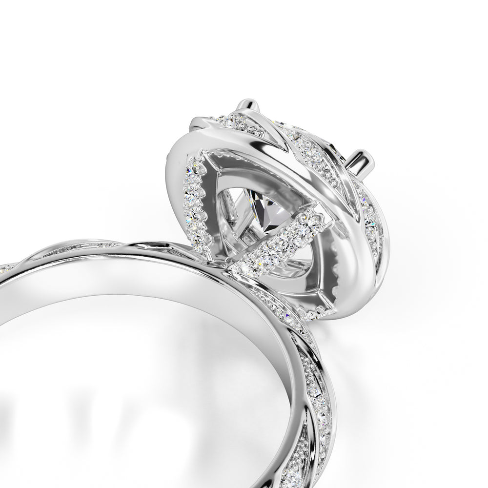 Lillian Lab Grown Diamond Ring | White Gold | 2