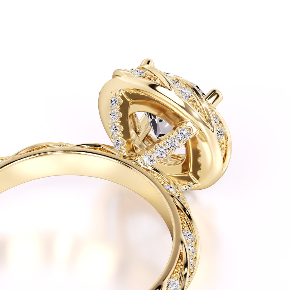 Lillian Lab Grown Diamond Ring | Yellow Gold | 2