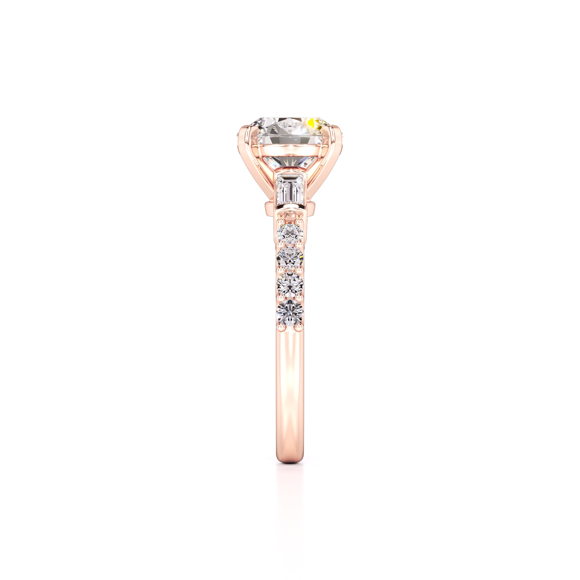 Nora Lab Grown Diamond Ring | Rose Gold | 4