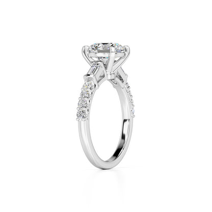 Nora Lab Grown Diamond Ring | White Gold | 3