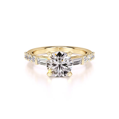 Nora Lab Grown Diamond Ring | Yellow Gold | 1