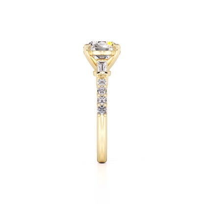 Nora Lab Grown Diamond Ring | Yellow Gold | 4