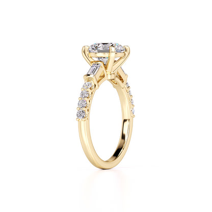 Nora Lab Grown Diamond Ring | Yellow Gold | 3