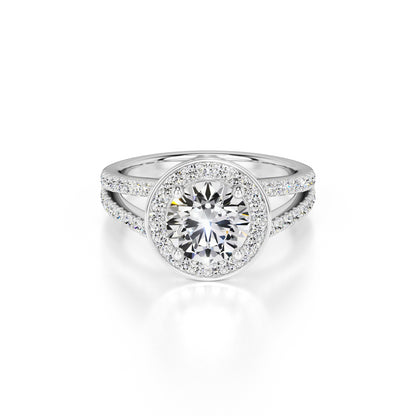 Danielle Lab Grown Diamond Ring | White Gold | 1