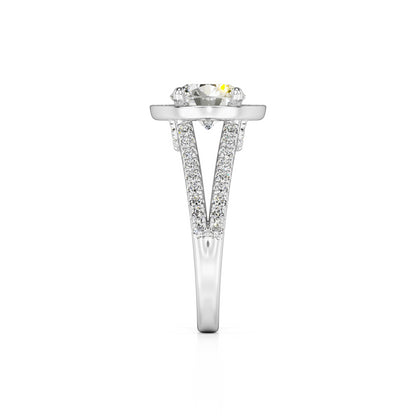 Danielle Lab Grown Diamond Ring | White Gold | 4