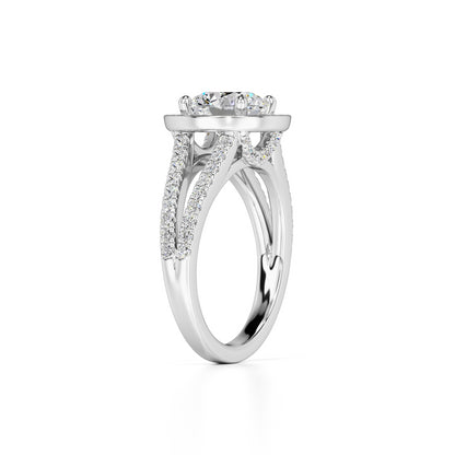 Danielle Lab Grown Diamond Ring | White Gold | 3