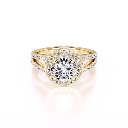 Danielle Lab Grown Diamond Ring | Yellow Gold | 1