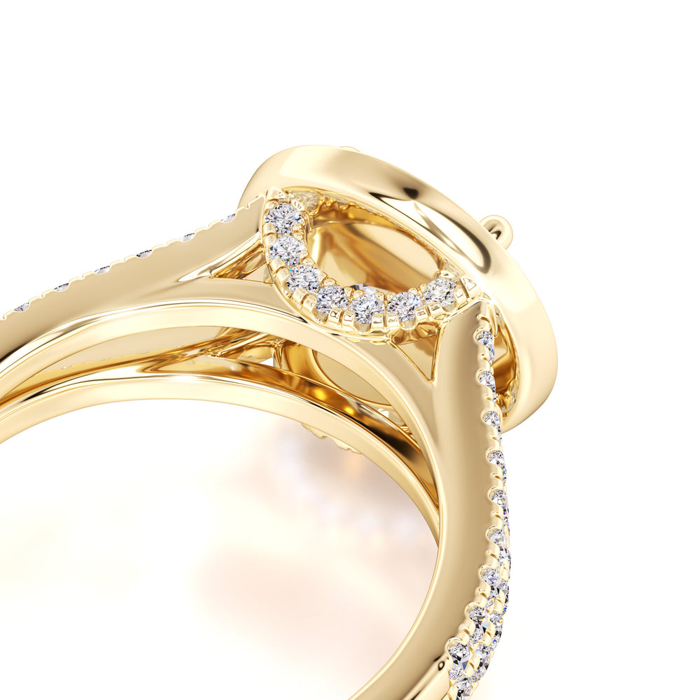 Danielle Lab Grown Diamond Ring | Yellow Gold | 2
