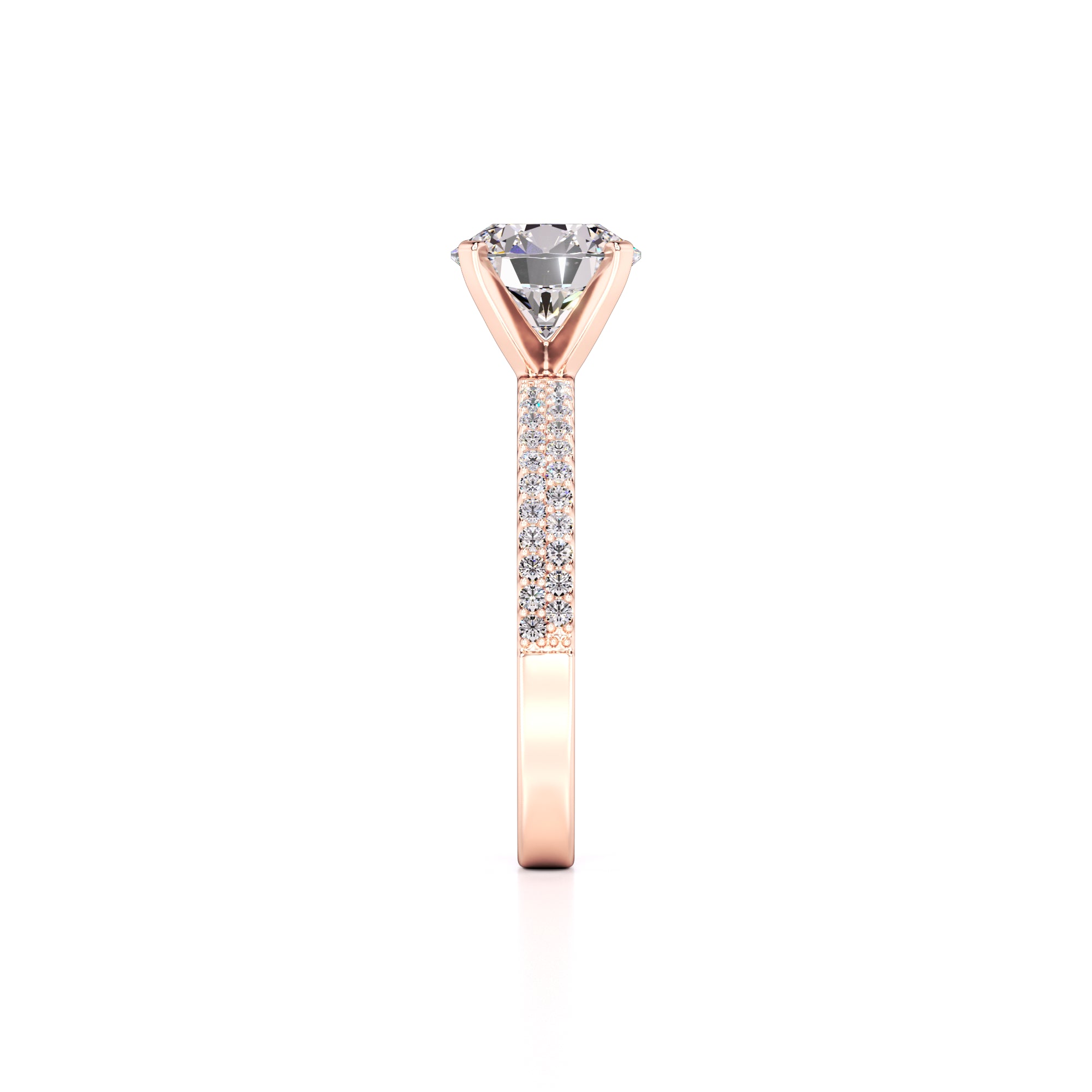 Grace Lab Grown Diamond Ring | Rose Gold | 4