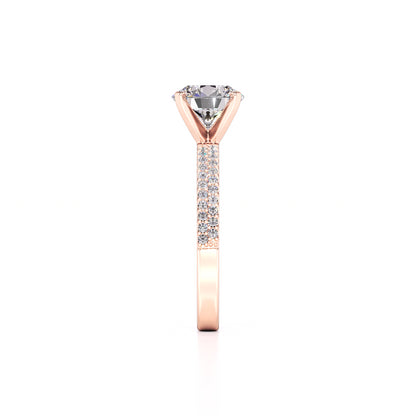 Grace Lab Grown Diamond Ring | Rose Gold | 4