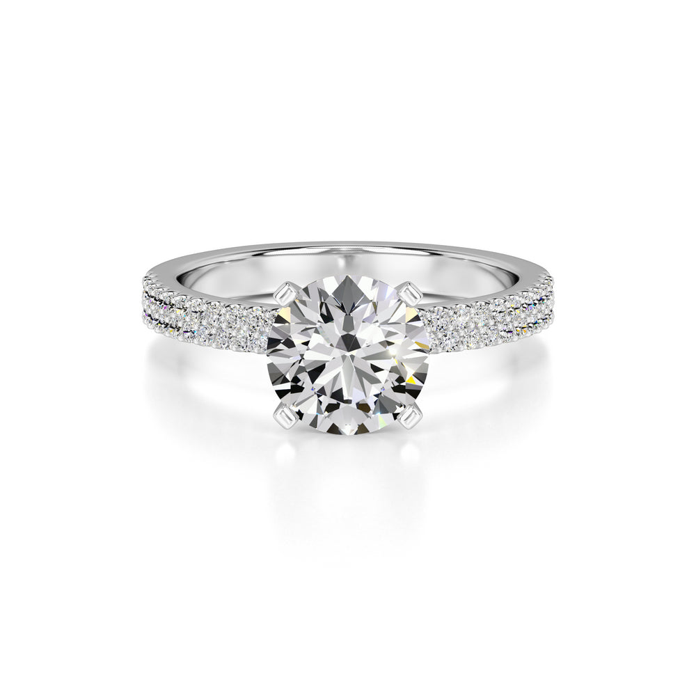 Grace Lab Grown Diamond Ring | White Gold | 1