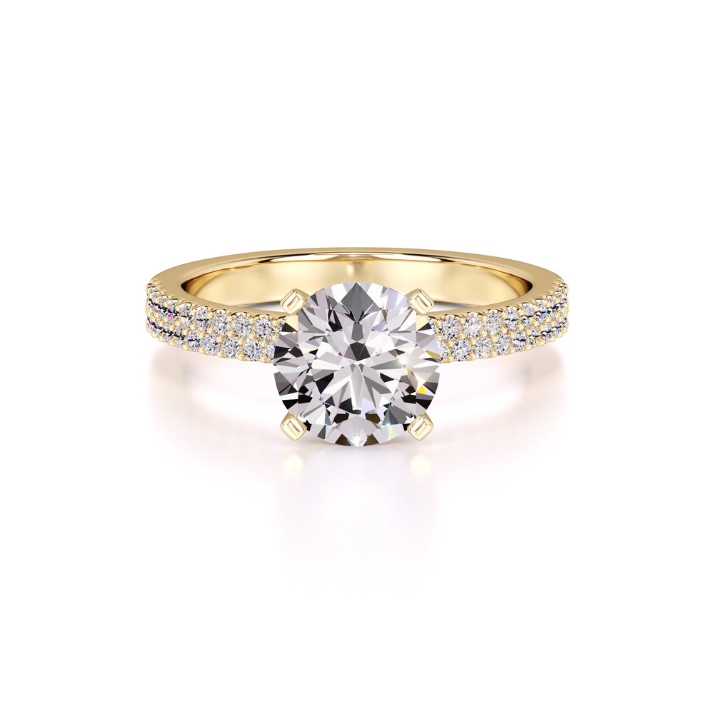 Grace Lab Grown Diamond Ring | Yellow Gold | 1