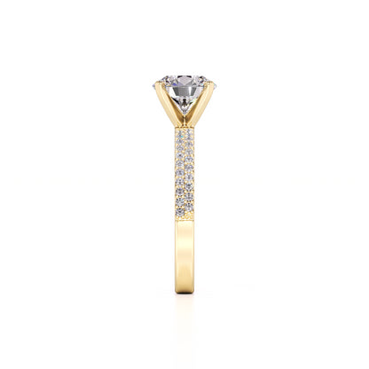 Grace Lab Grown Diamond Ring | Yellow Gold | 4