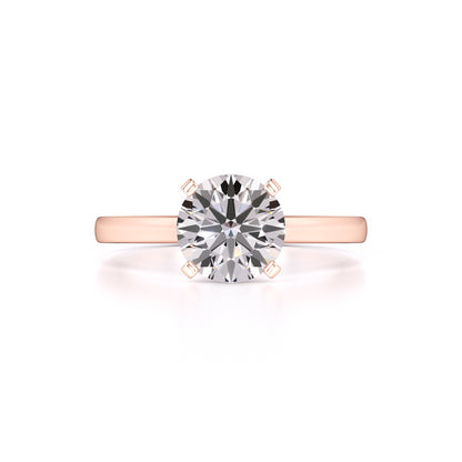 Kim Moissanite Ring | Rose Gold | 1