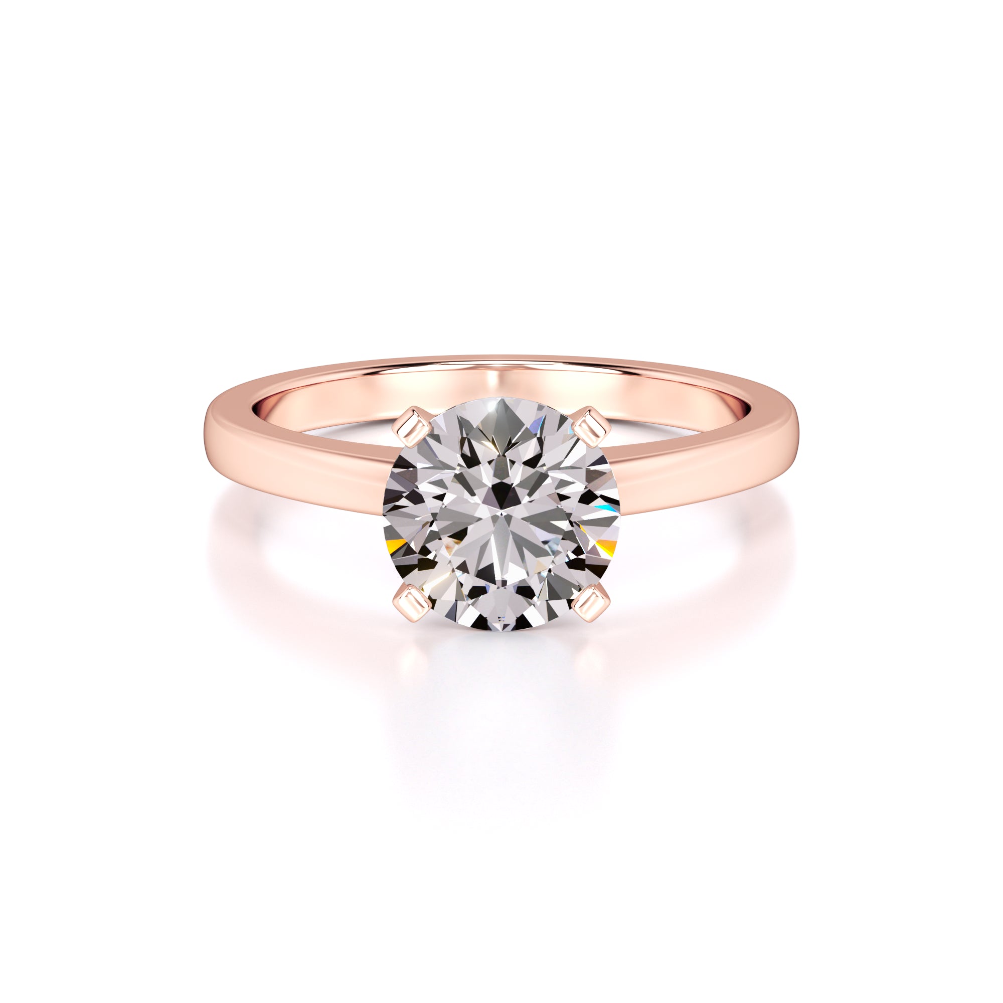 Kim Lab Grown Diamond Ring | Rose Gold | 1