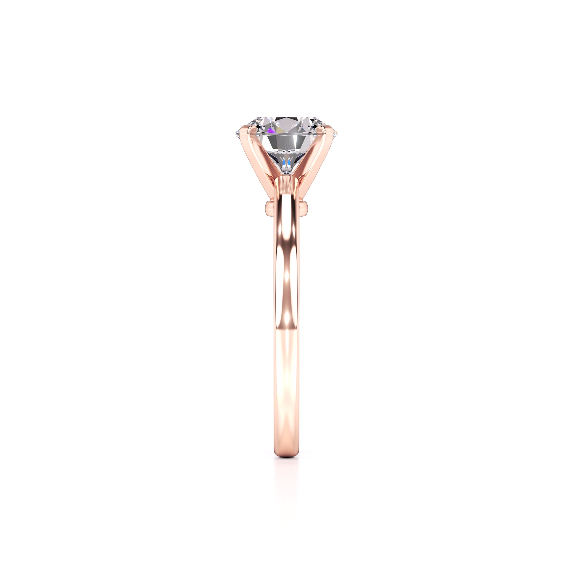 Kim Lab Grown Diamond Ring | Rose Gold | 4