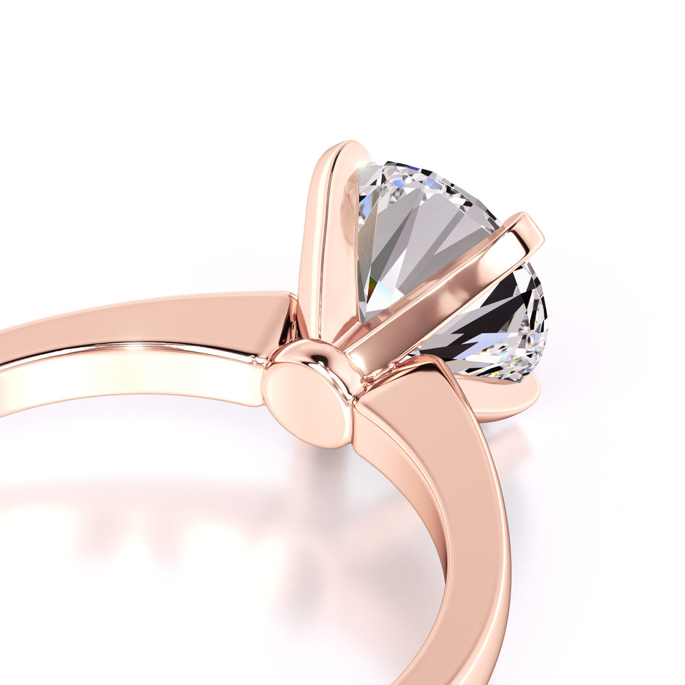 Kim Lab Grown Diamond Ring | Rose Gold | 2