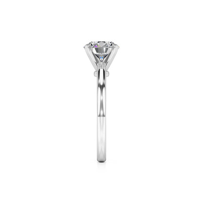 Kim Lab Grown Diamond Ring | White Gold | 4