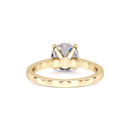 Kim Moissanite Ring | Yellow Gold | 3