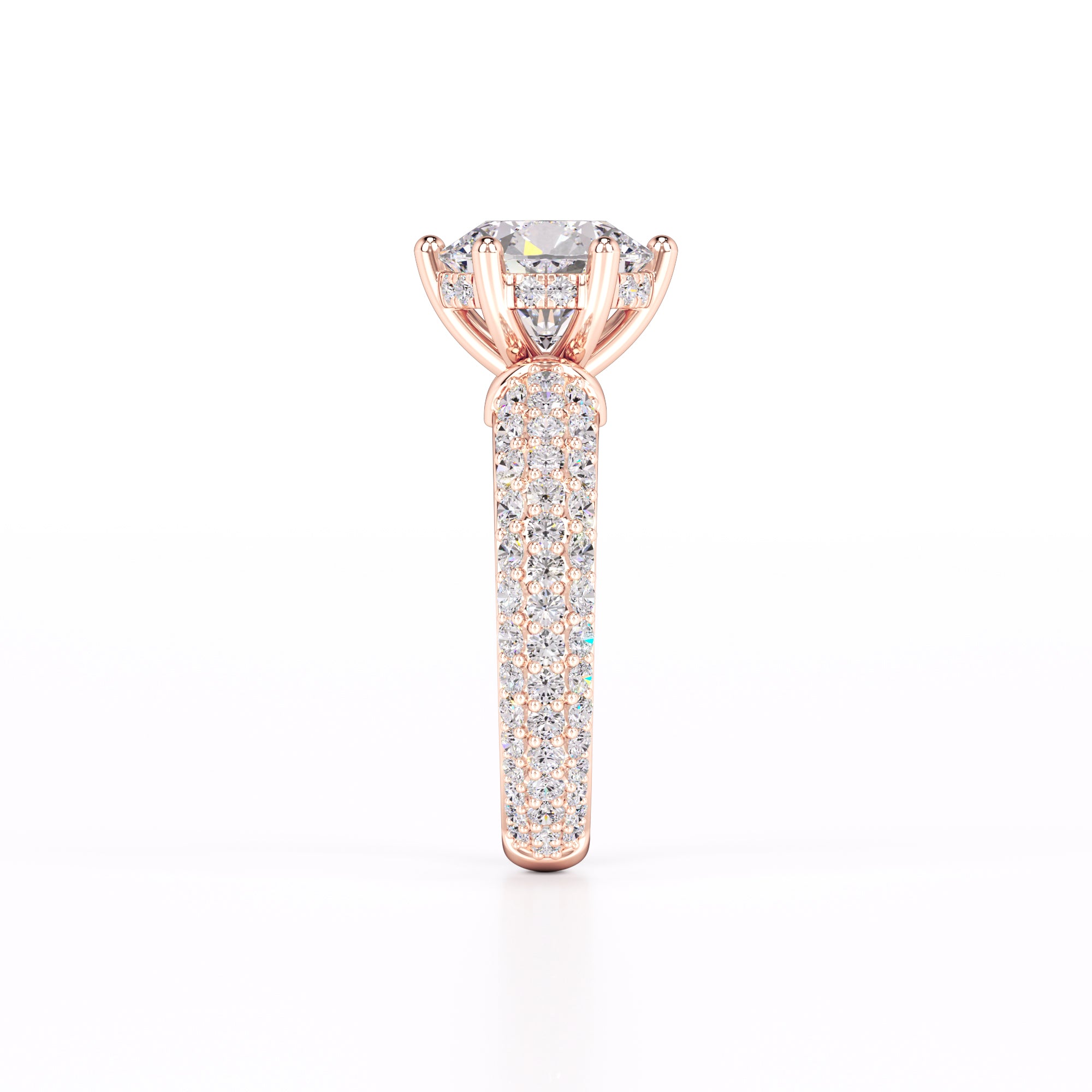 Brooklyn Lab Grown Diamond Ring | Rose Gold | 4