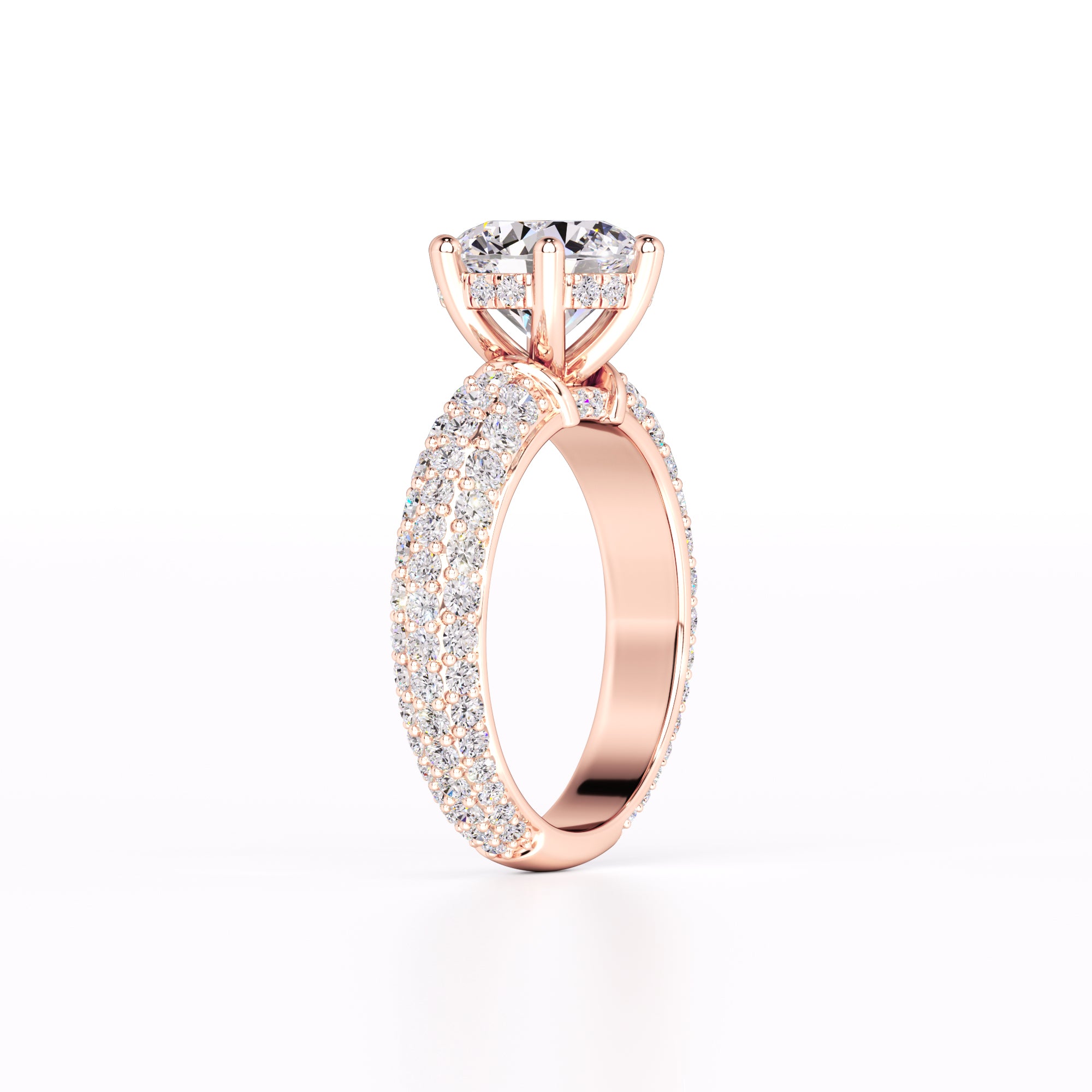 Brooklyn Lab Grown Diamond Ring | Rose Gold | 3