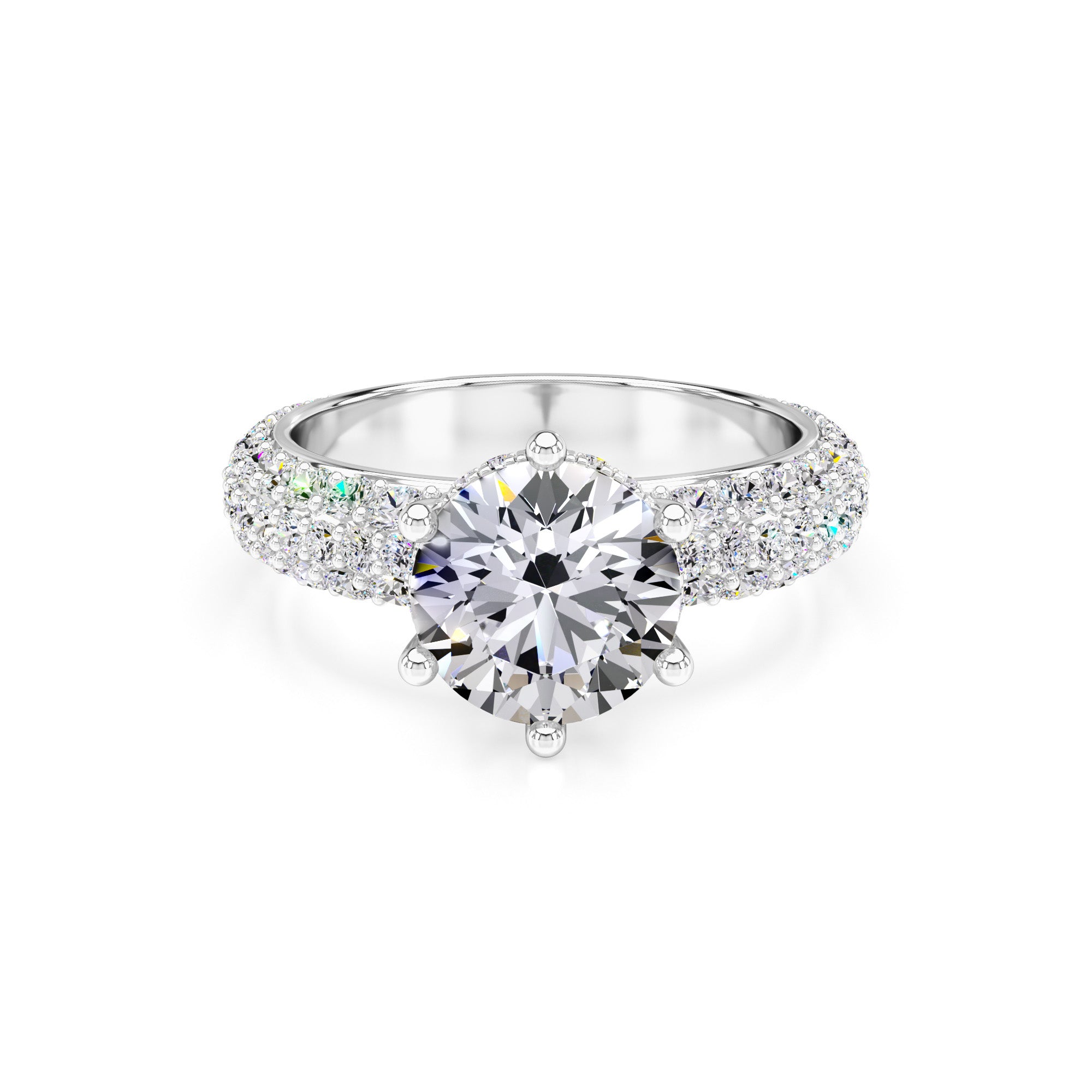 Brooklyn Lab Grown Diamond Ring | White Gold | 1