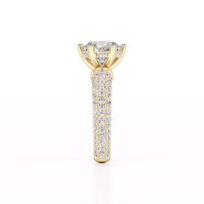 Brooklyn Lab Grown Diamond Ring | Yellow Gold | 4