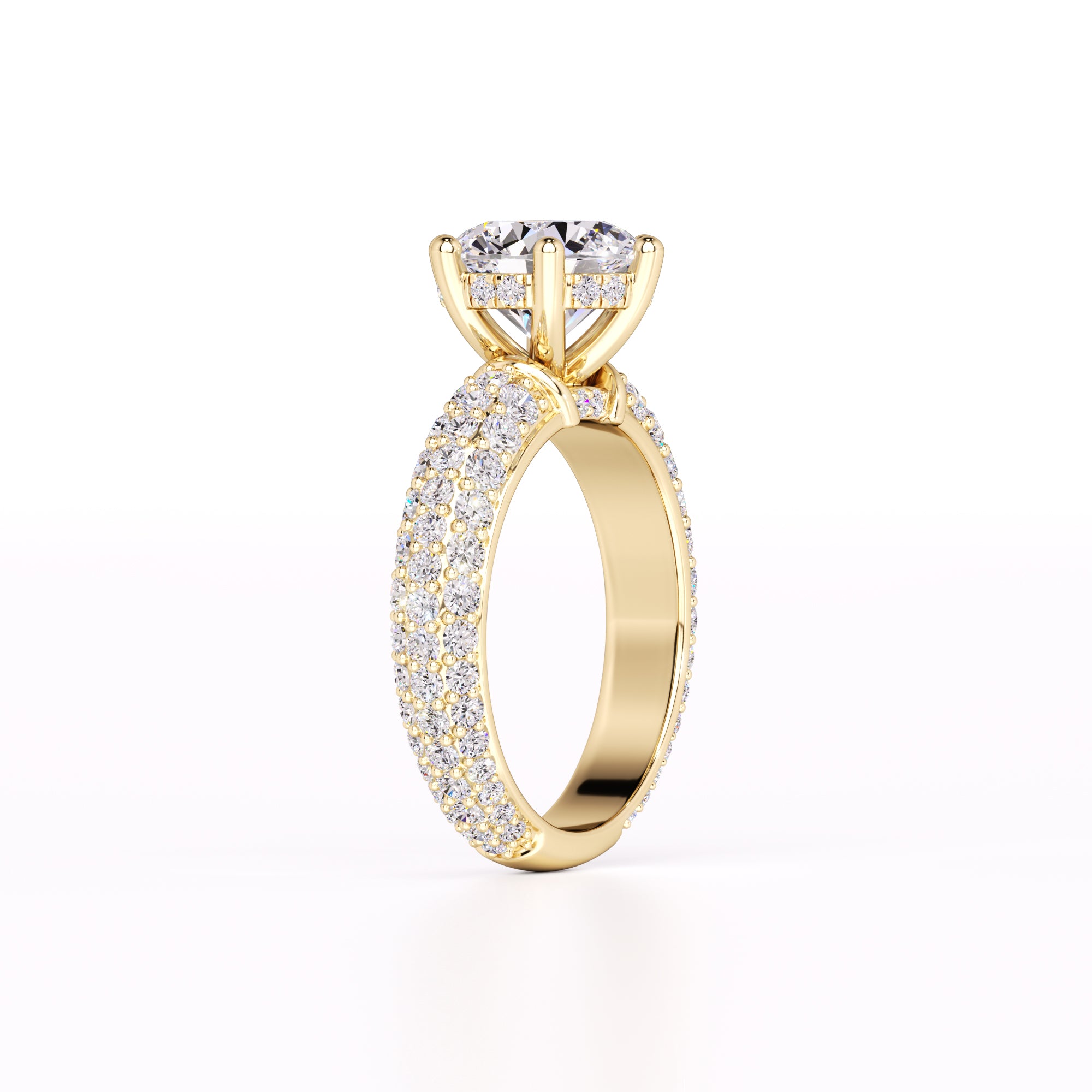 Brooklyn Lab Grown Diamond Ring | Yellow Gold | 3